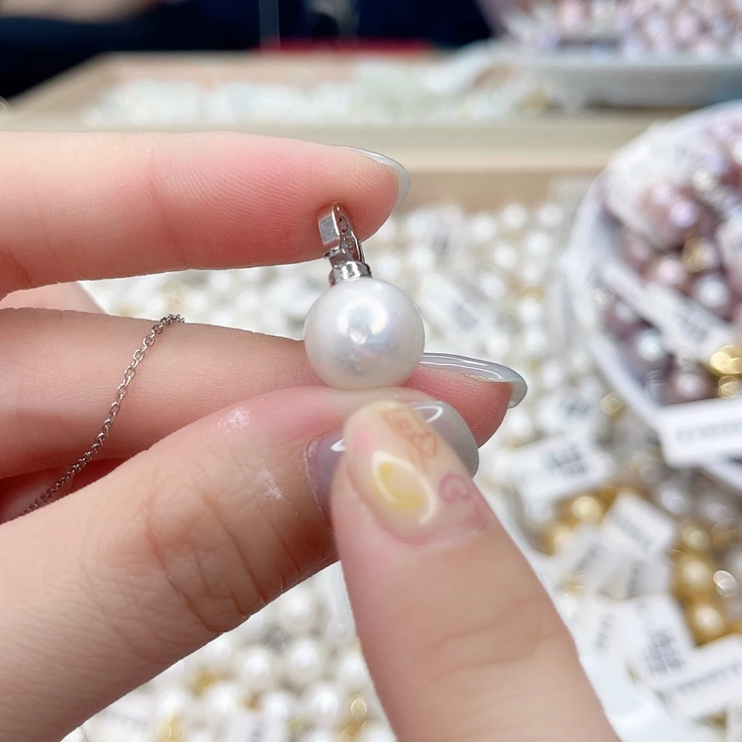 淡水珍珠合金吊坠(赠链)