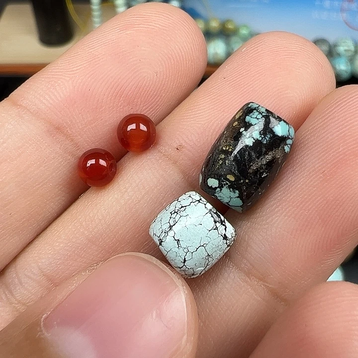 南红玛瑙未镶嵌配饰瑕疵