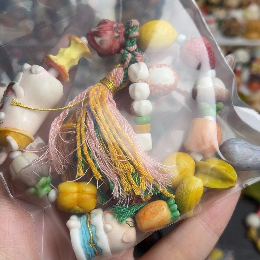 木质铁合金手串制作