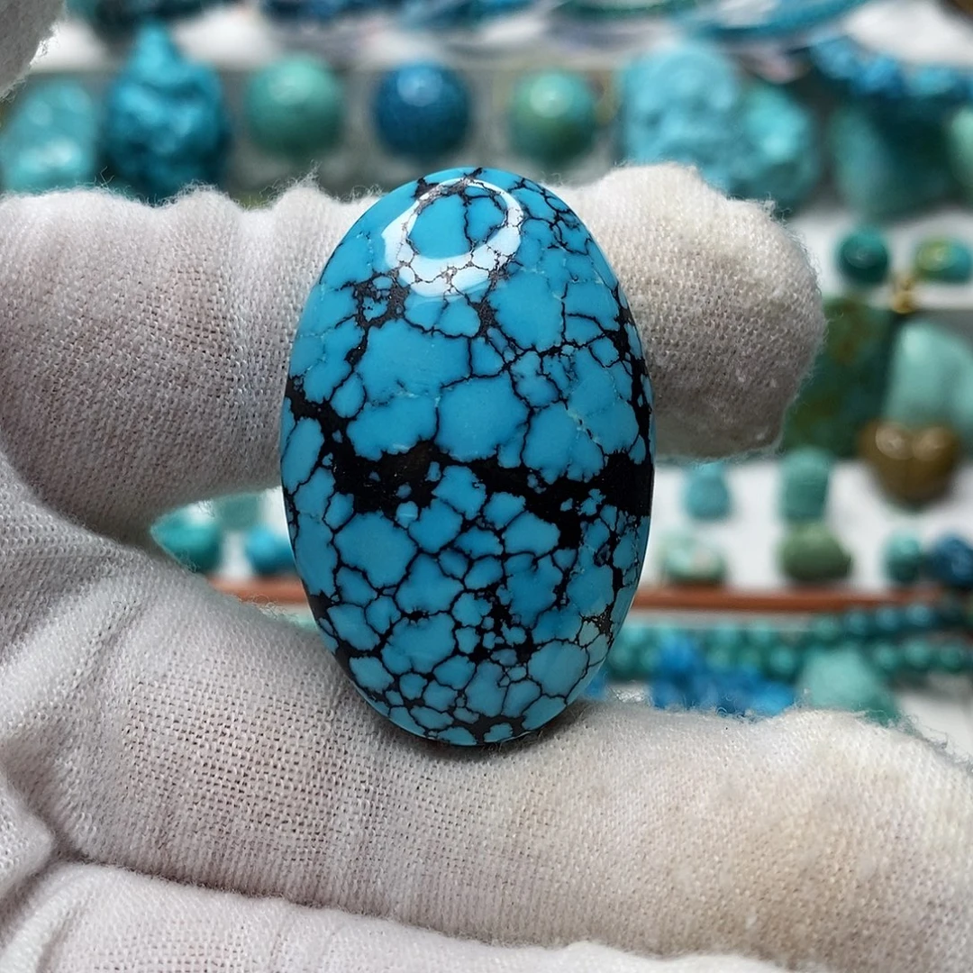 未镶嵌绿松石天然原矿 地大质检 抖音基地 顺丰发货