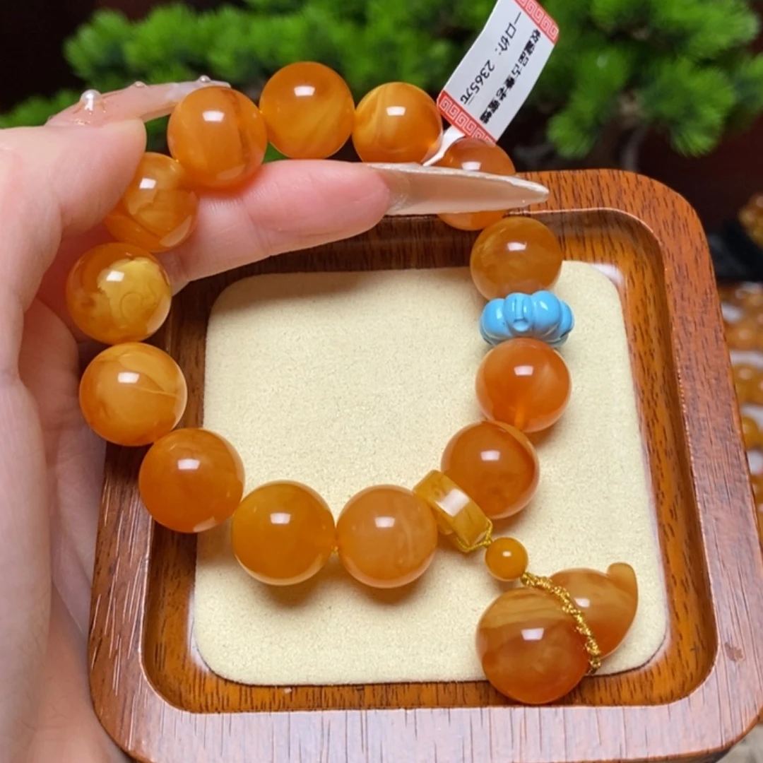 【闪购商品】手链蜜蜡未镶嵌手串