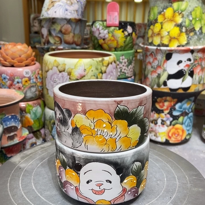 景德镇艺术手绘作品