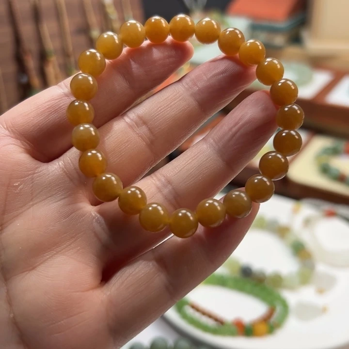 手链未镶嵌和田玉且末料糖玉