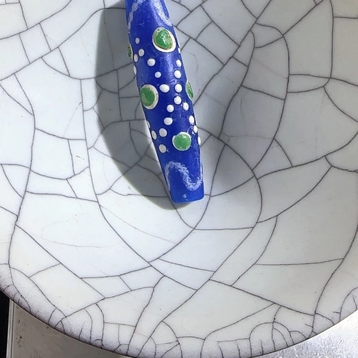 瓷片摆件恭喜发财工艺结缘3
