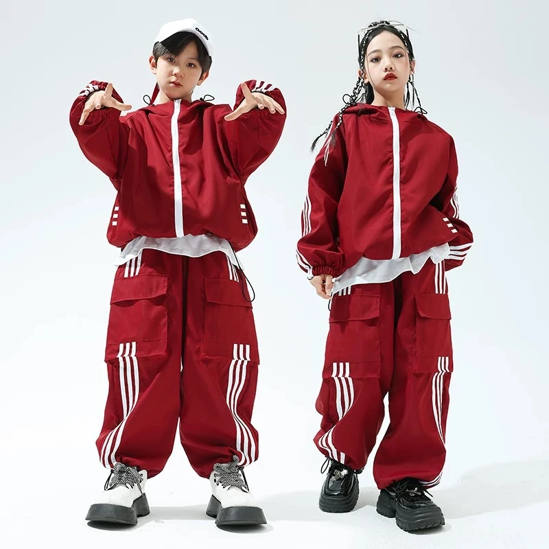 1095  儿童潮服秋季嘻哈运动套装