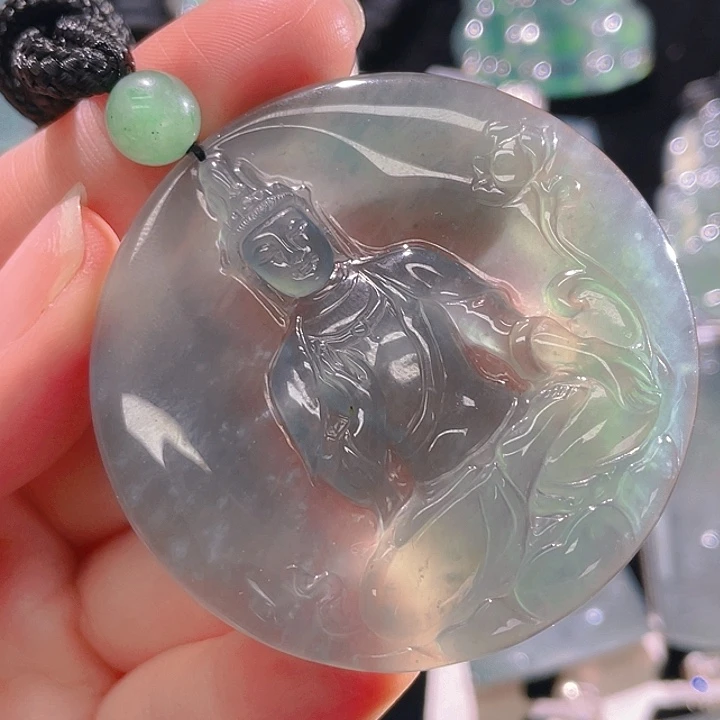 翡翠颈饰未镶嵌38，