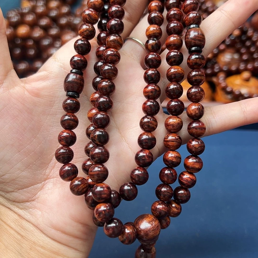 手串/手链黄花梨/降香黄檀0.8×108