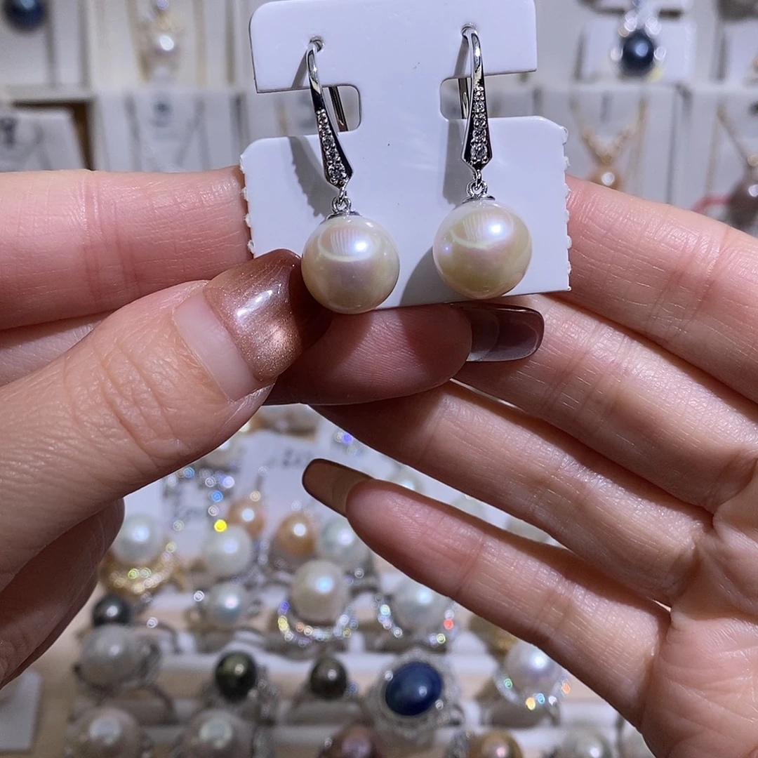 淡水珍珠耳饰未镶嵌w11.8