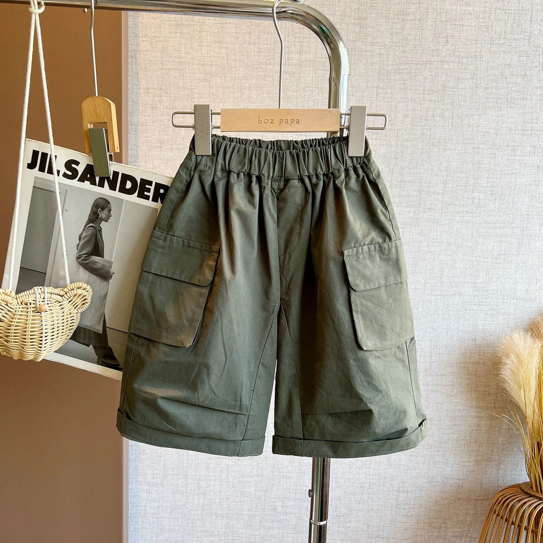 儿童 双口袋短裤 单件