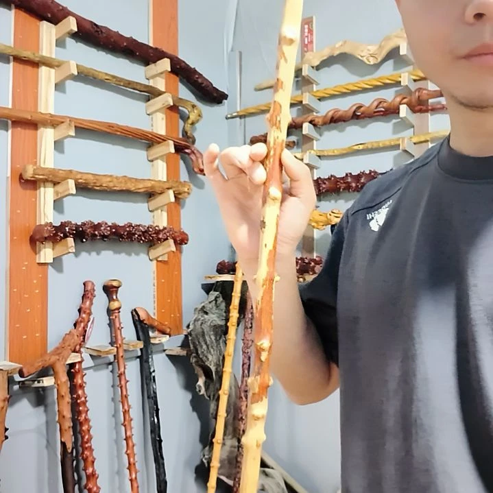 阿***梦木南对接残疤棍拐杖