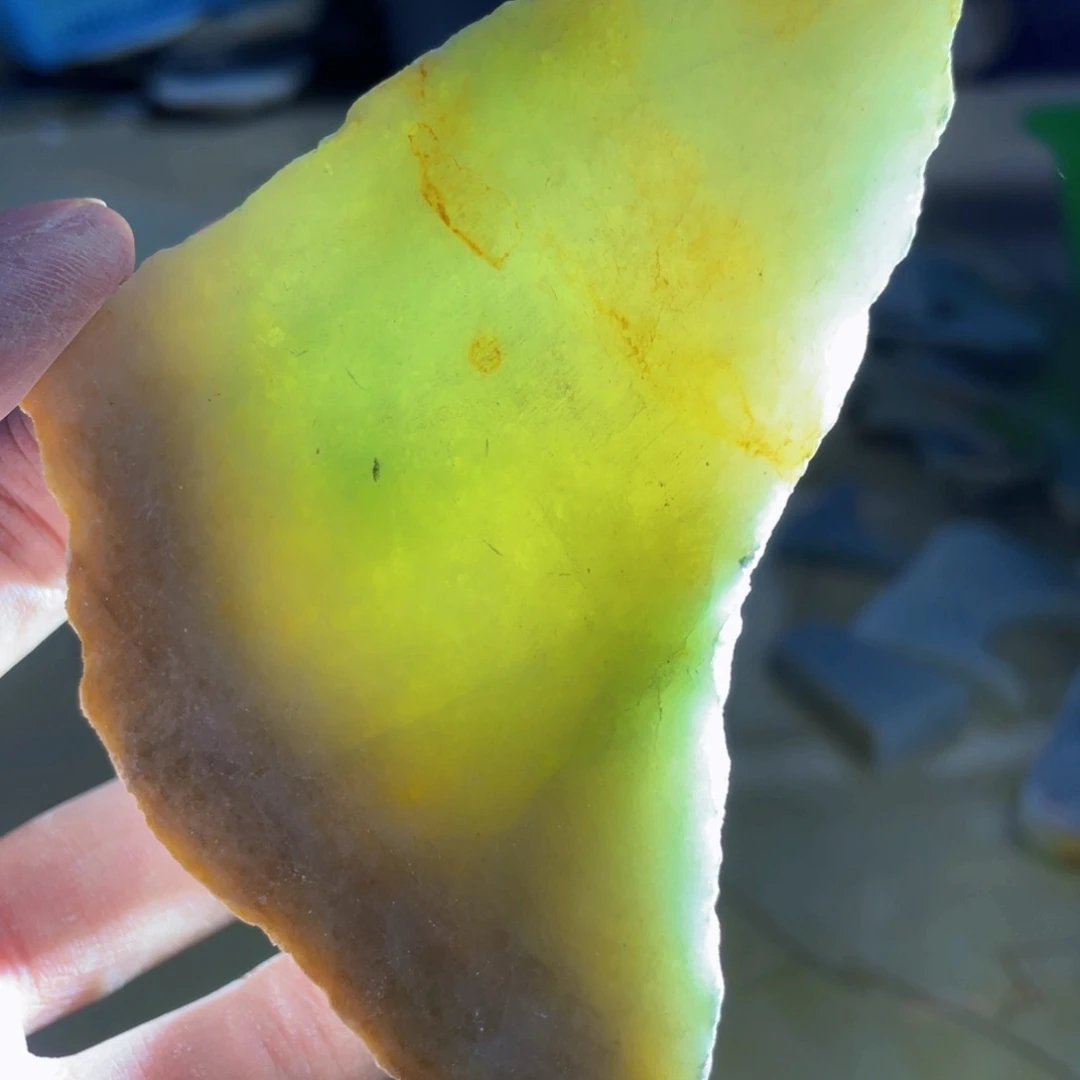 翡翠挂件未镶嵌K缅甸天然翡翠片料