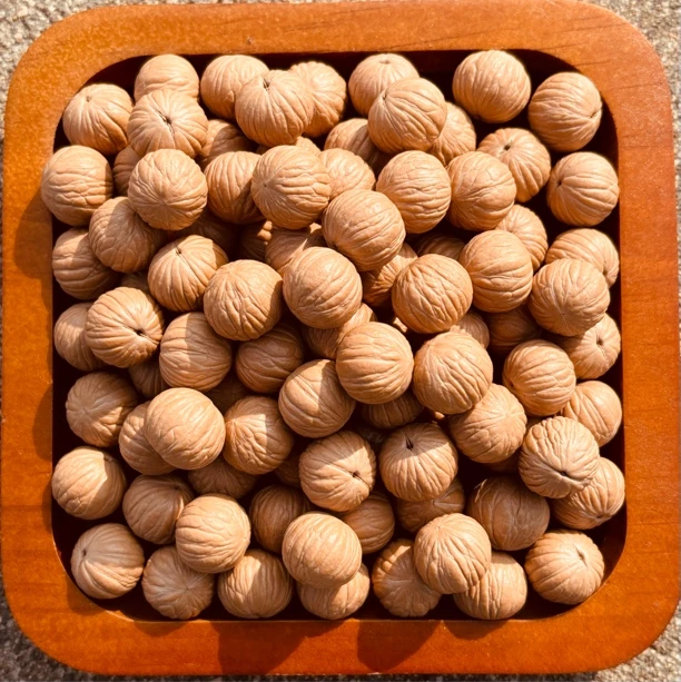 【不打孔】50-100颗 猴头核桃土豪原皮原色散籽(12+mm-16+mm)