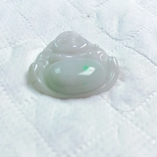 翡翠颈饰未镶嵌晴*?吊坠