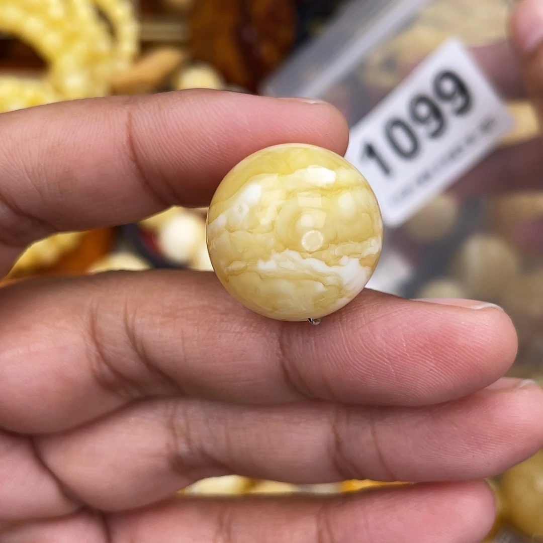 蜜蜡未镶嵌珠宝奇石沙眼20.9