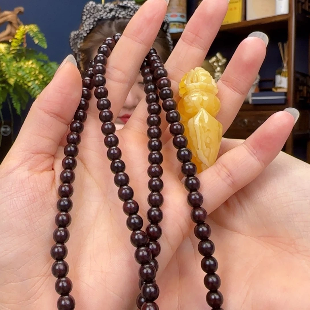 蜜蜡颈饰未镶嵌?****虫11111111111