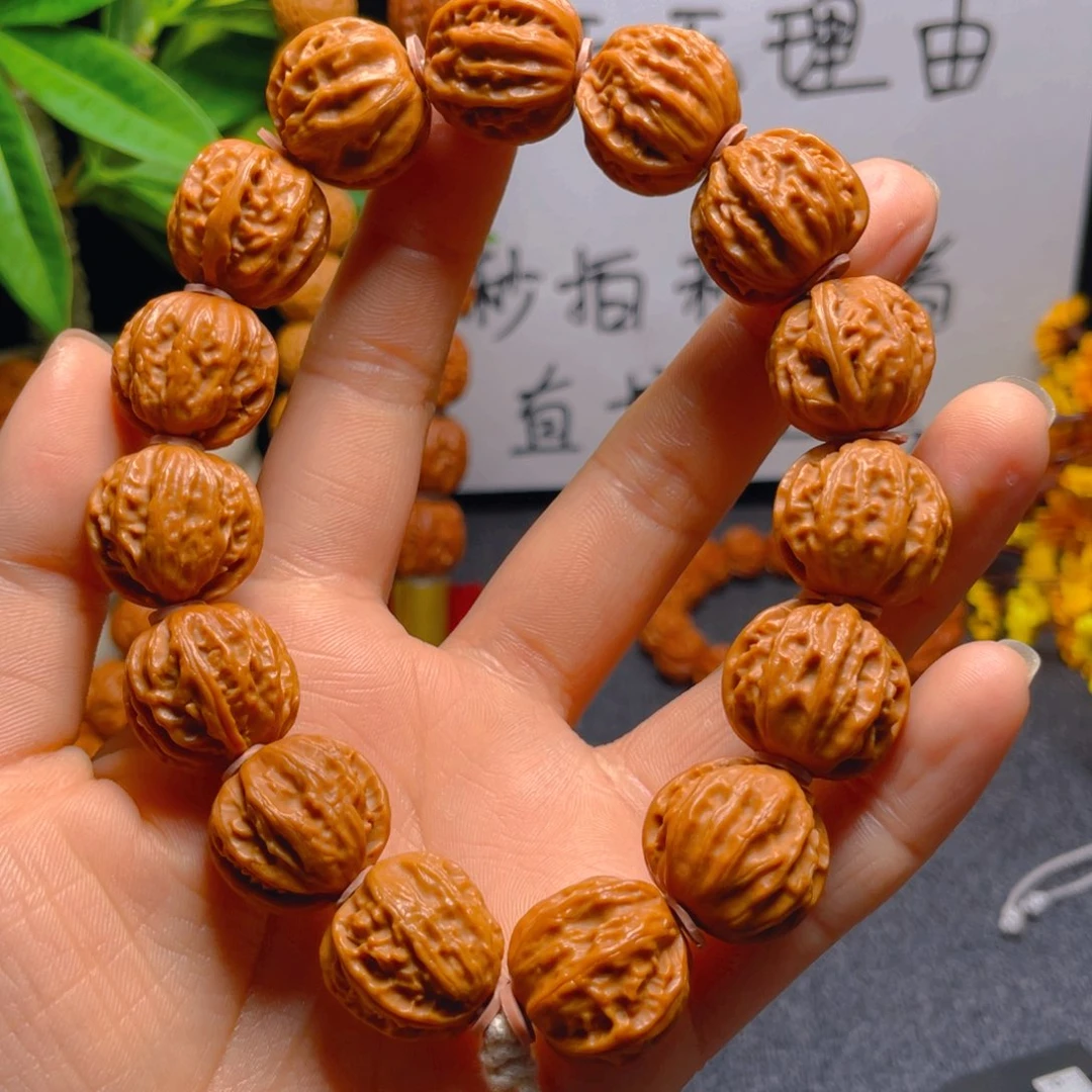 文玩核桃手串大*子京八棱