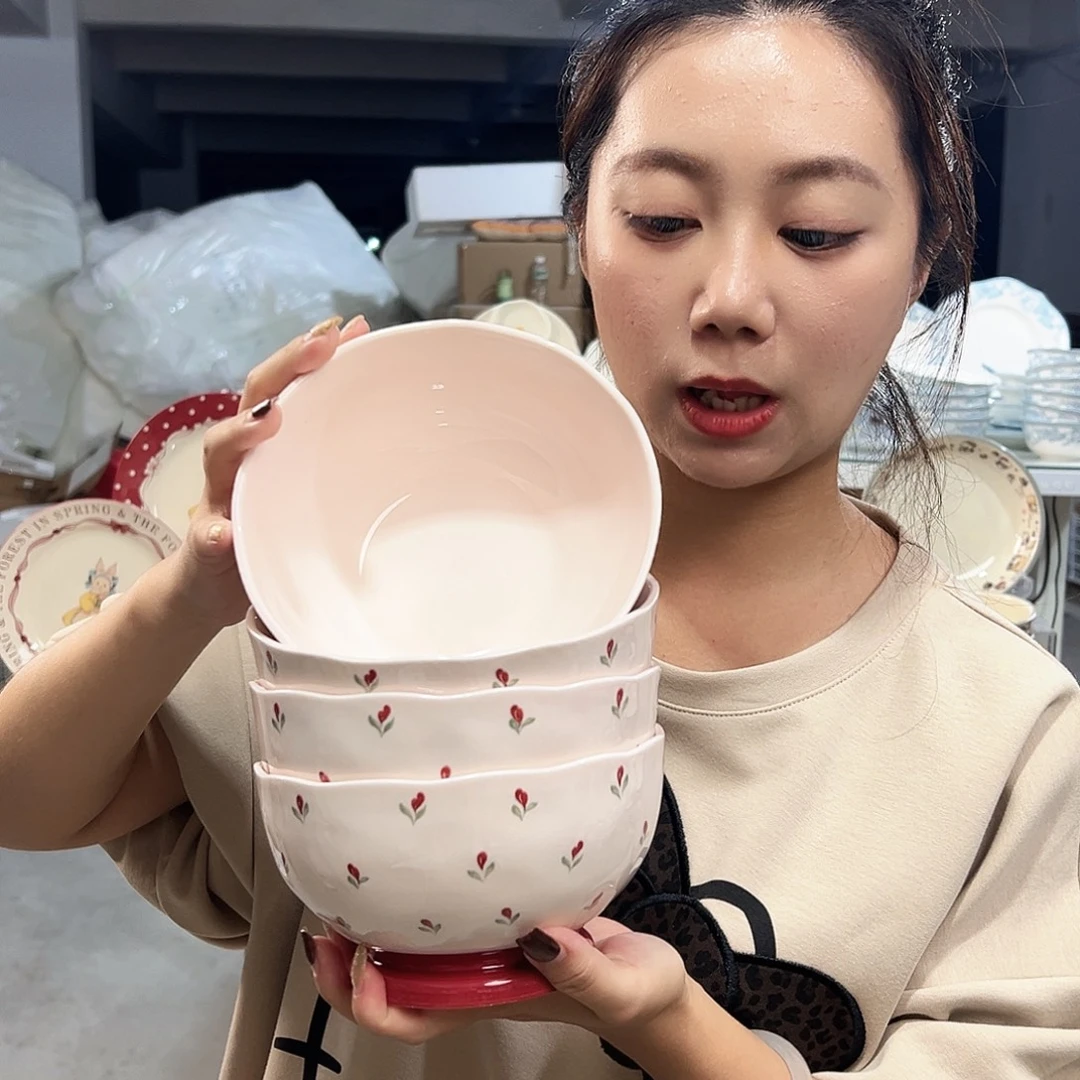 潮州陶瓷餐具微瑕6寸