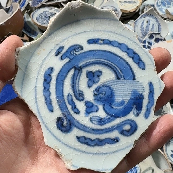 麒***哥瓷片瓷片标本，顺丰包邮