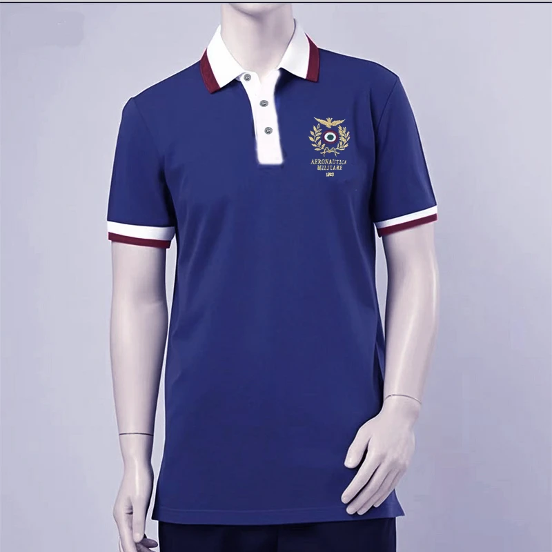 42轻奢高端男短袖翻领Polo衫原单清仓折扣尾货尾单真品