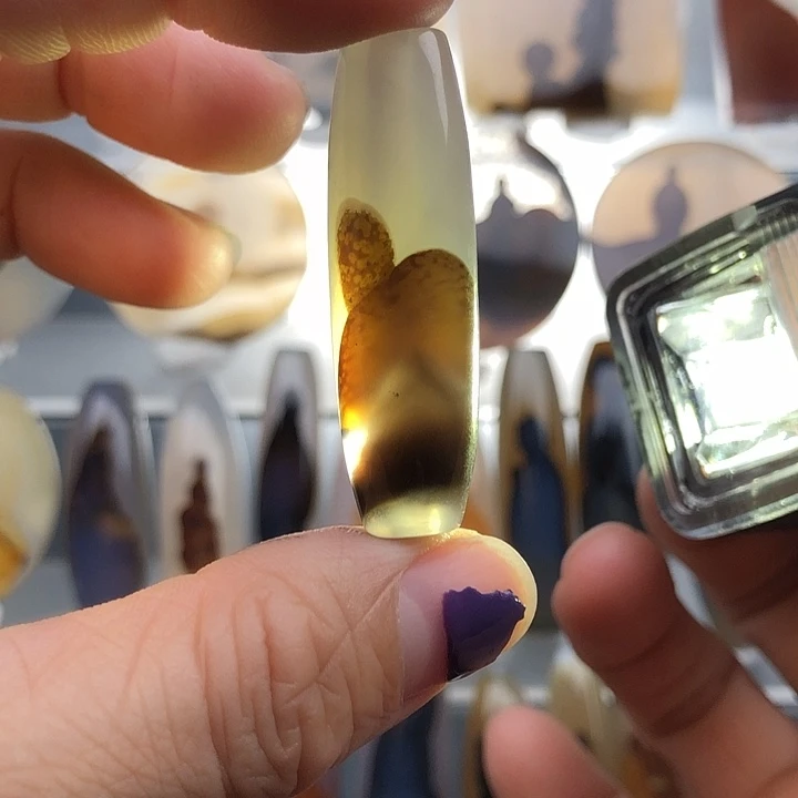 玛瑙/玉髓未镶嵌颈饰76