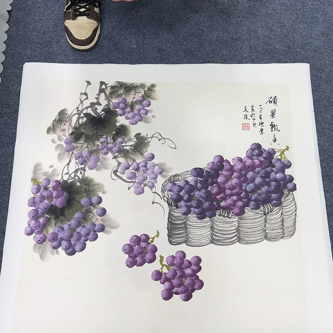 国画国画作品纯手绘作品