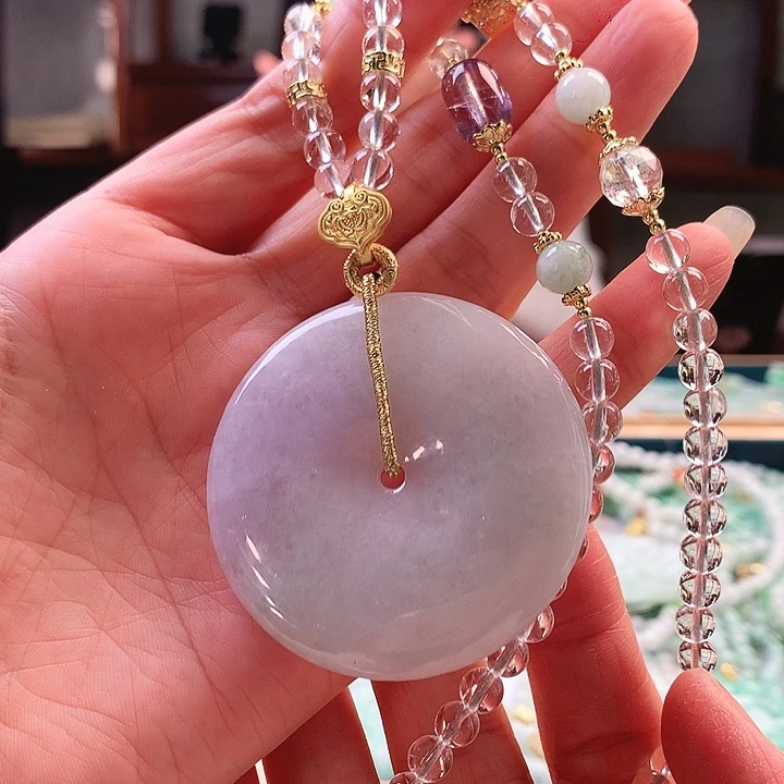 翡翠颈饰未镶嵌吊坠