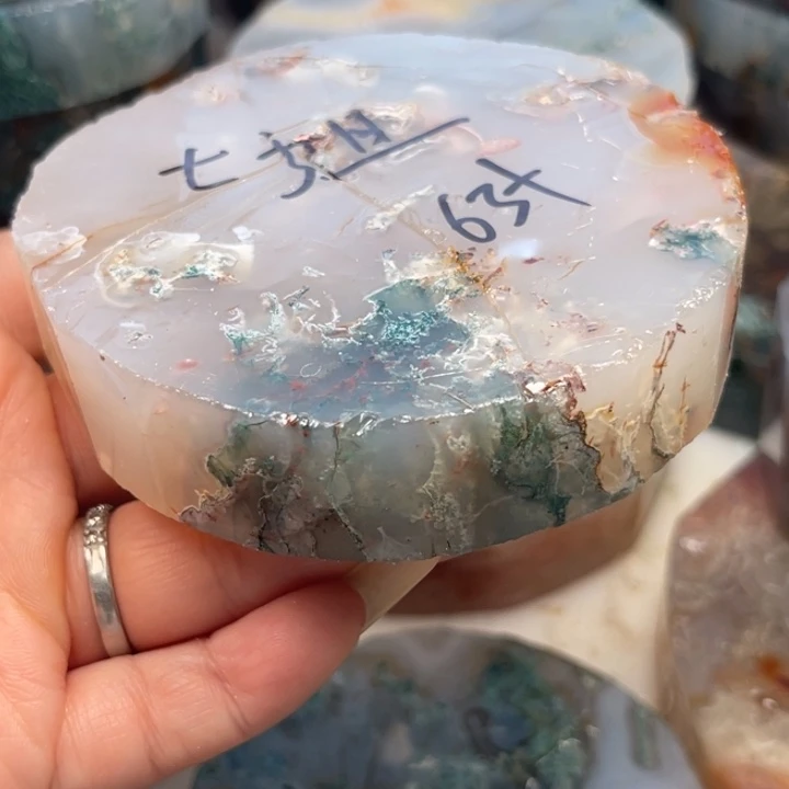 七***姐定制玛瑙定制水草玛瑙手镯