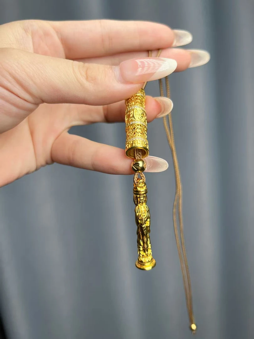 合金布艺项链 合金布艺项链 J0033 点钻随心佛精品项链