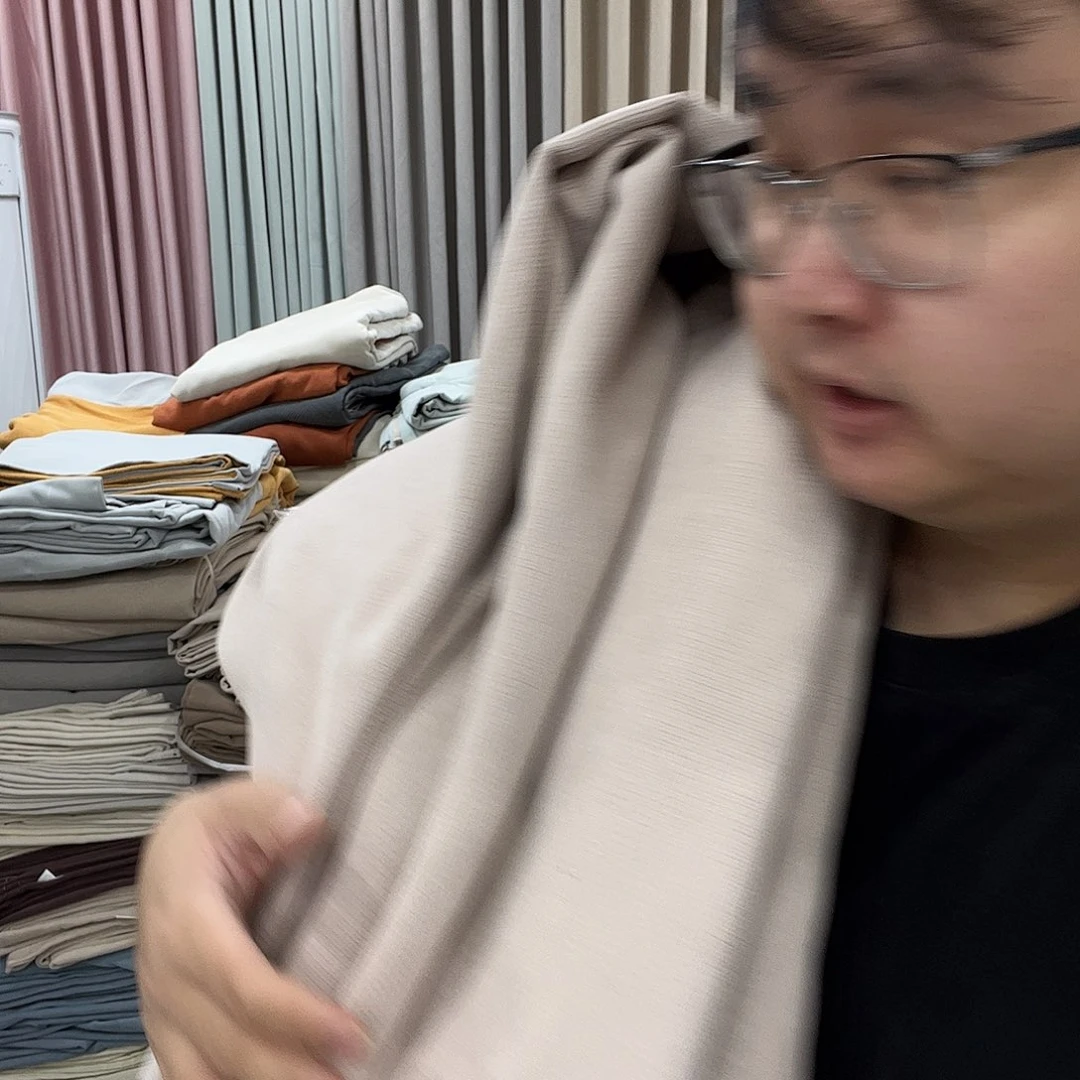 雪尼尔窗帘12对开