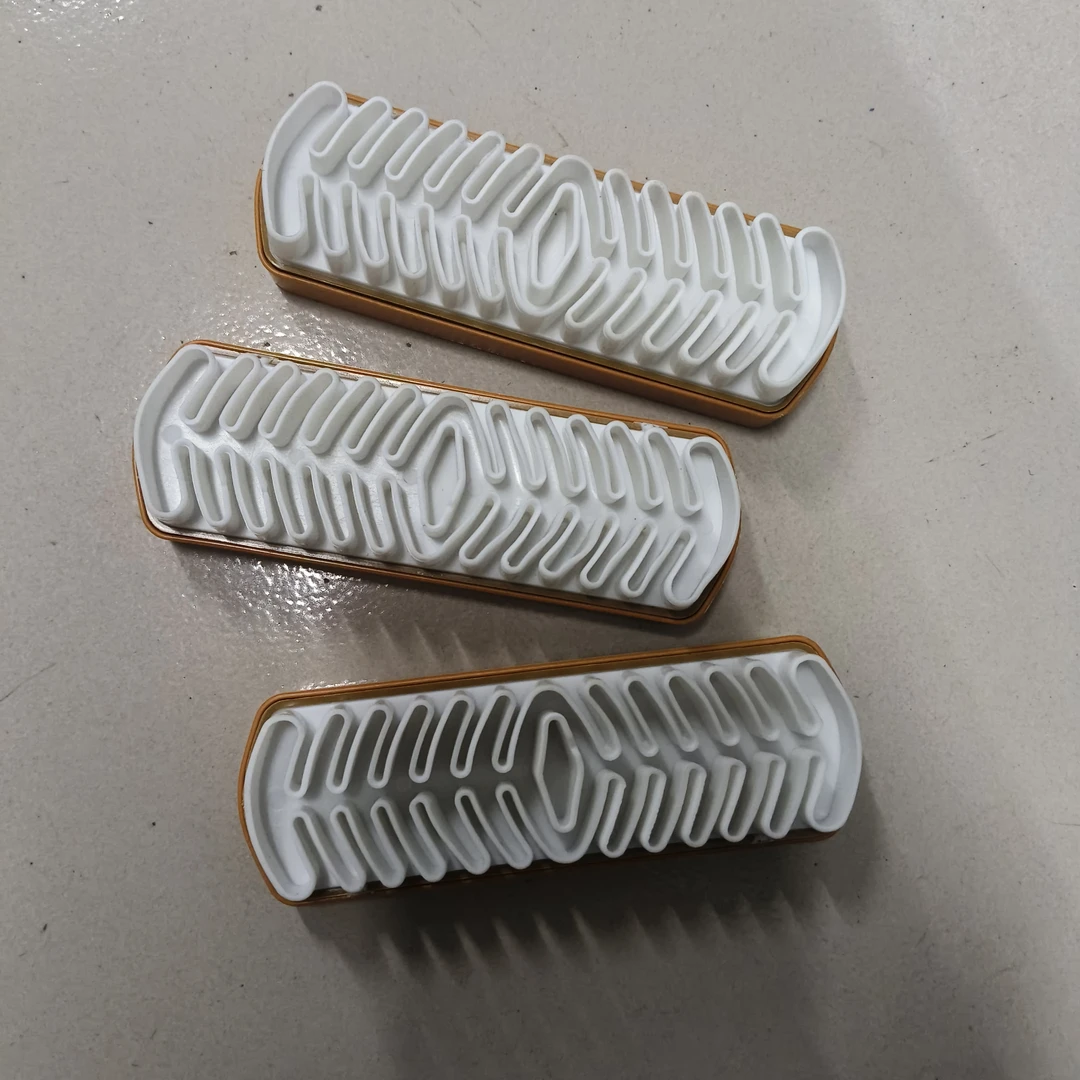 3个装汽车顶棚绒布麂皮绒刷刷子绒面清洁刷翻毛麂皮绒硅胶软毛刷