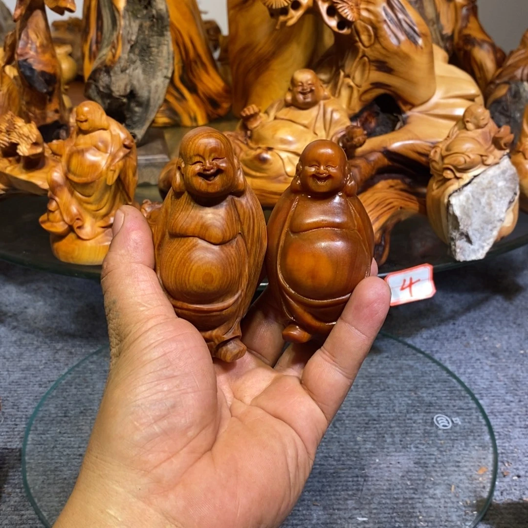 柏木（崖柏）我****木雕工艺品摆件家居装饰手把件