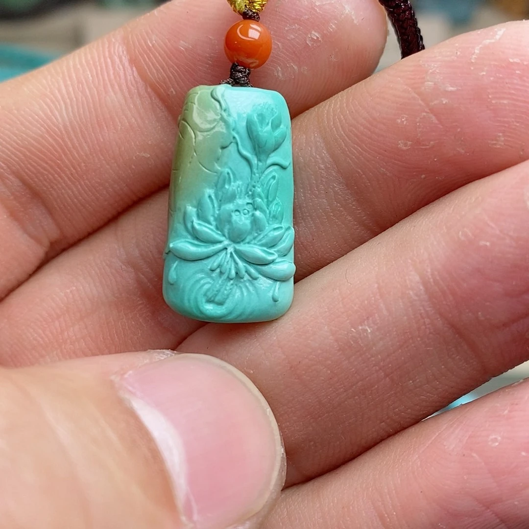 绿松石珠宝奇石未镶嵌