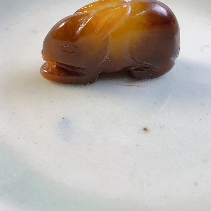 小***兵茶室瓷盘上摆件挂件