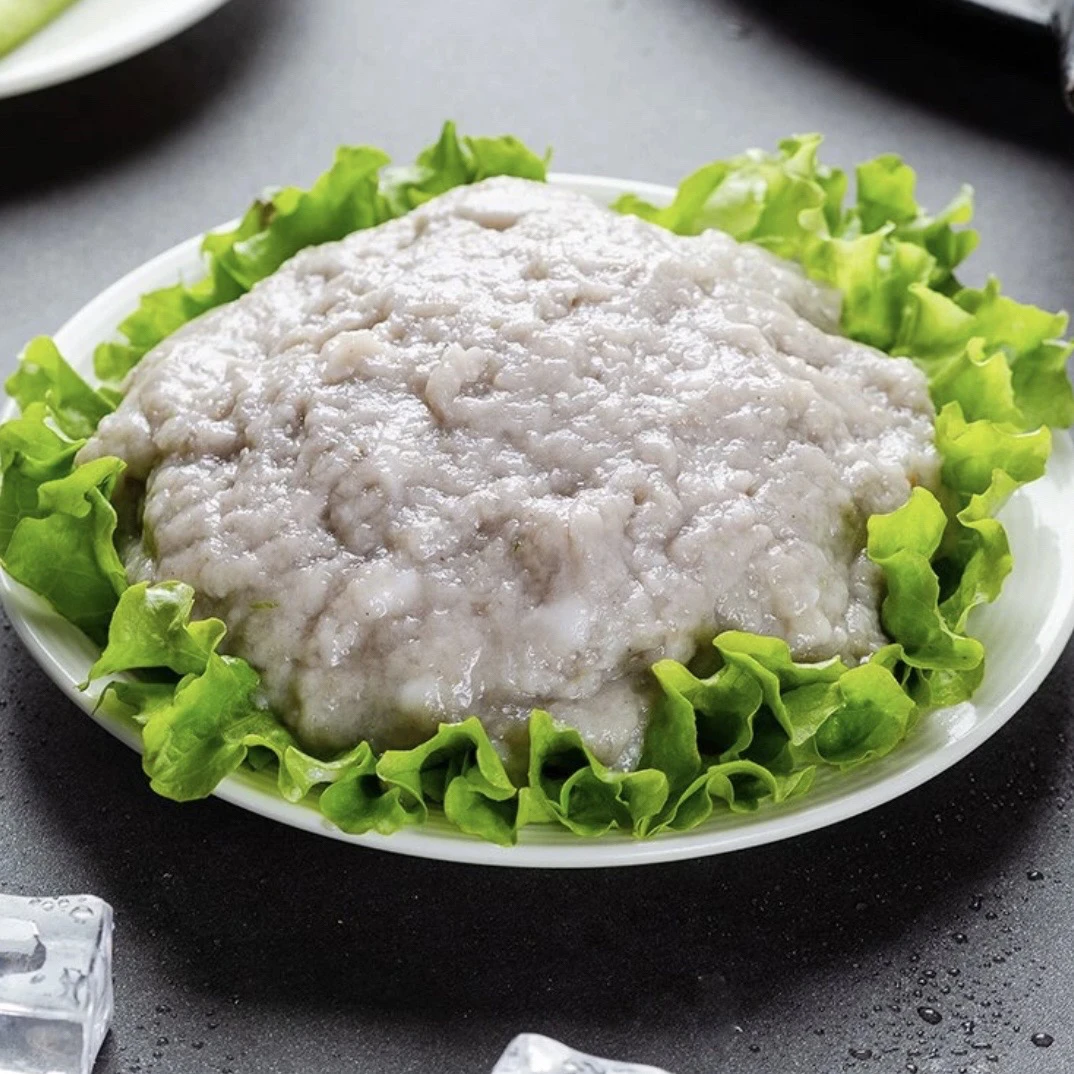 【新疆包邮】鲅鱼馅饺子海鲜水饺馅纯手工鲅鱼馅鱼丸冷冻