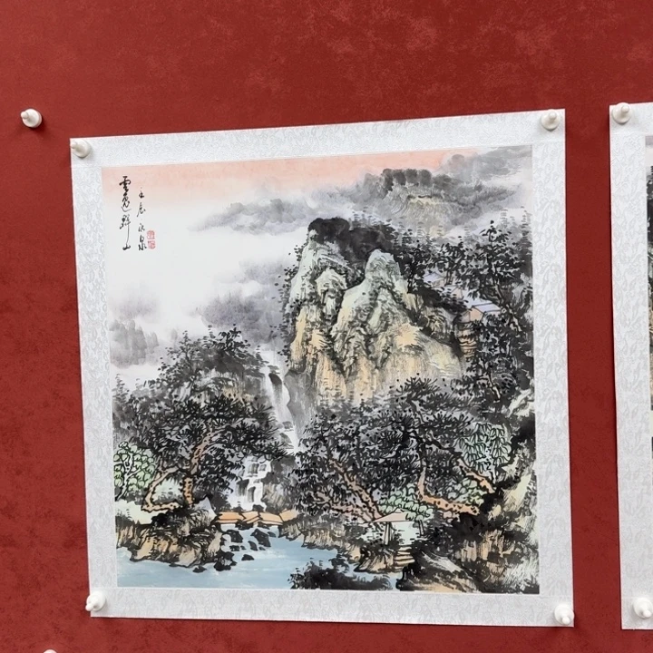 国画书画作品多次参加全国大展获奖