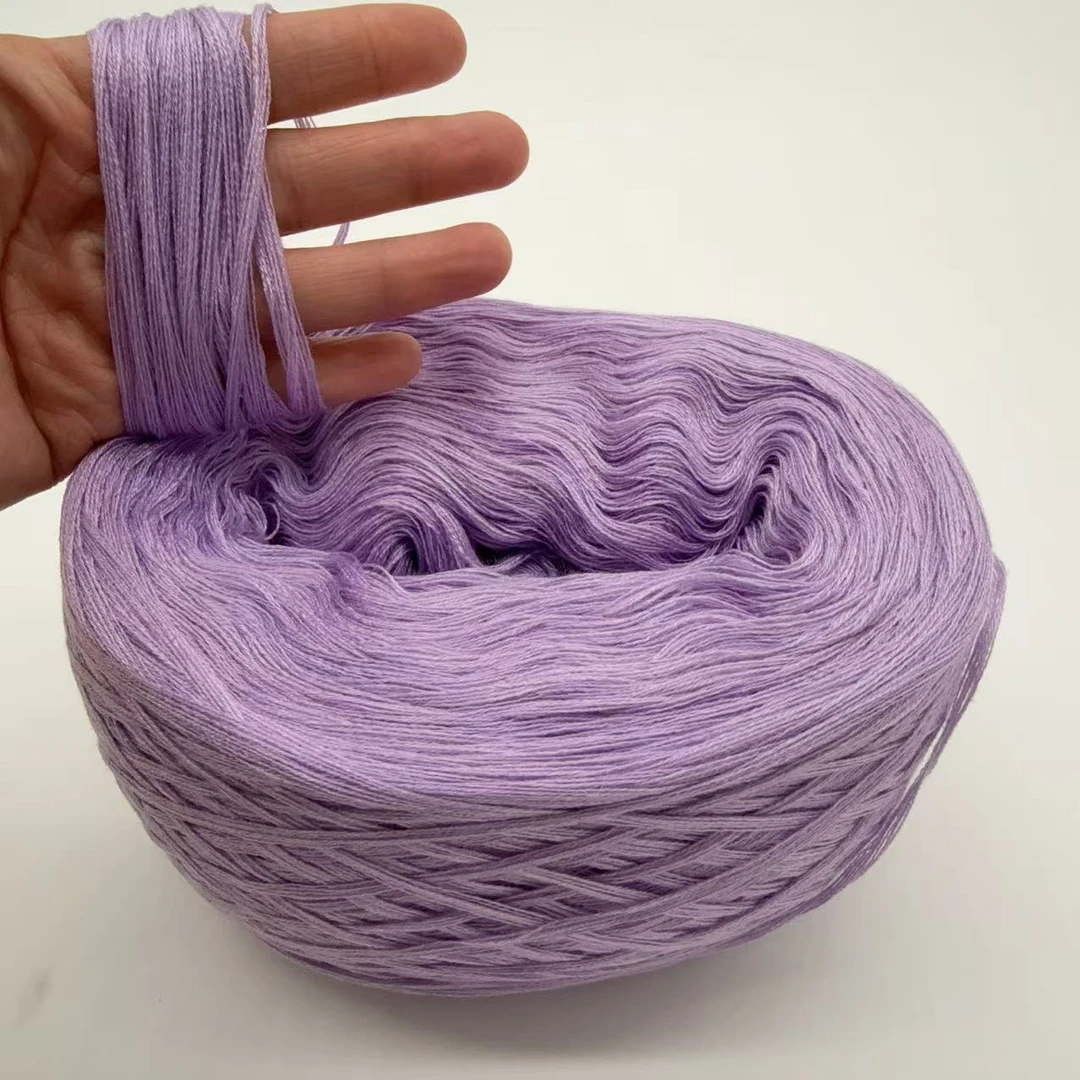 羊毛混纺手工编织线钩织围巾柔软中粗线8股 毛衣，小哥同款