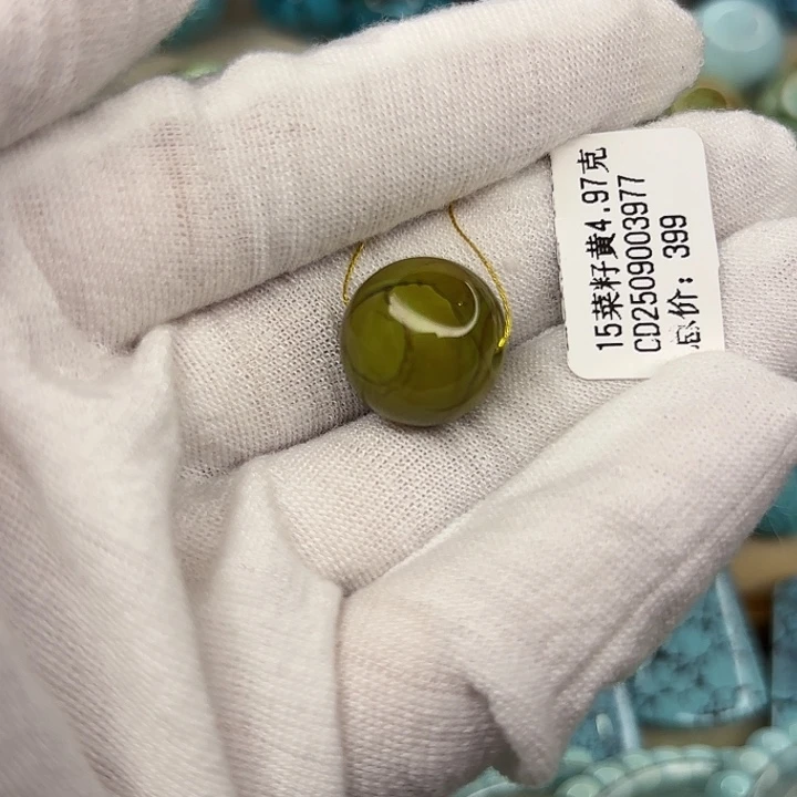 绿松石未镶嵌颈饰