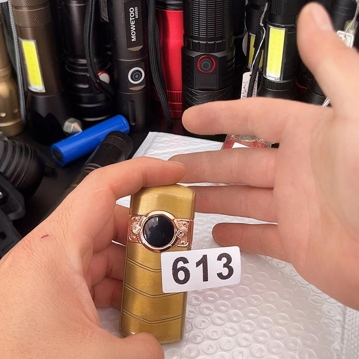 强光手电激光头灯613