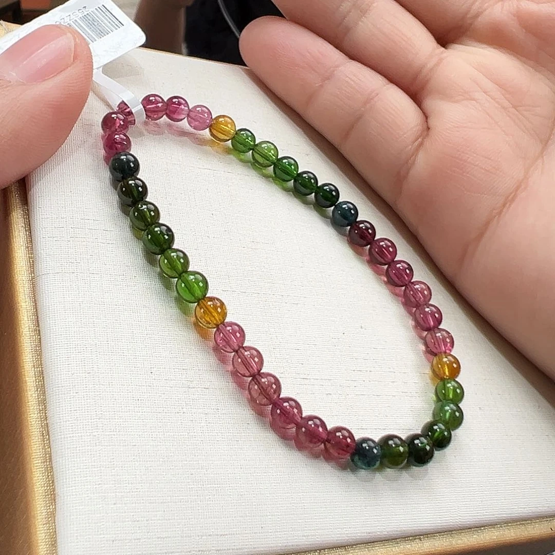 碧玺手串未镶嵌4.8mmmmmm