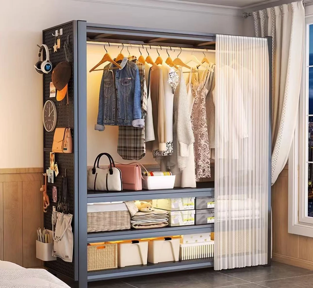 棕色托特---大容量单肩斜挎秋冬美拉德色系组合衣柜C1