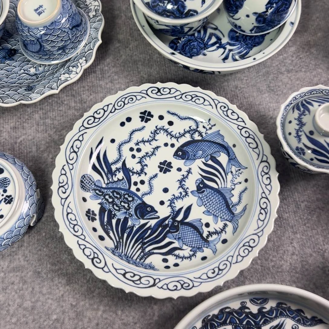 半*景德镇手工手绘茶具