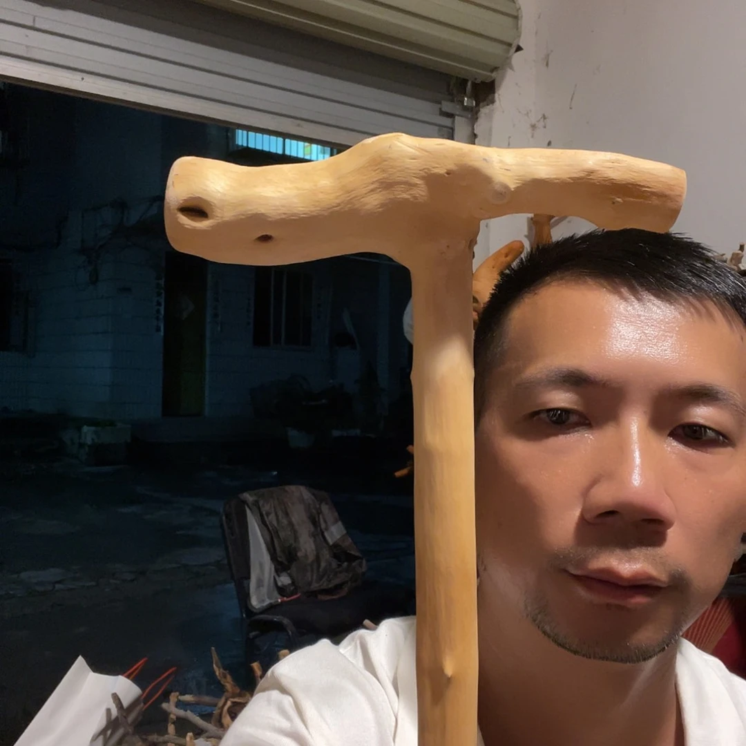 球***长贵州对节木手杖拐杖