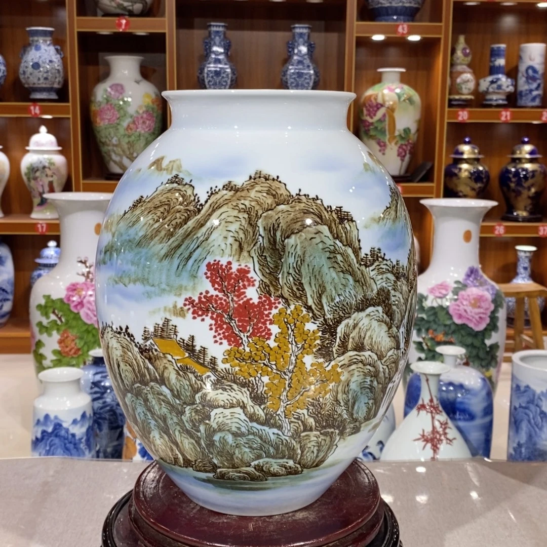 摆件纯手工手绘，确保品质