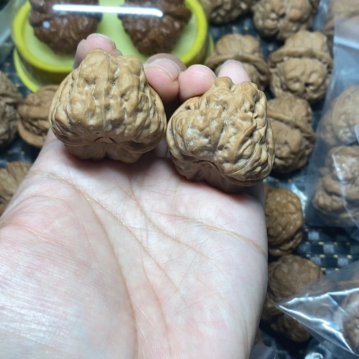 文玩核桃把件蛤蟆38全