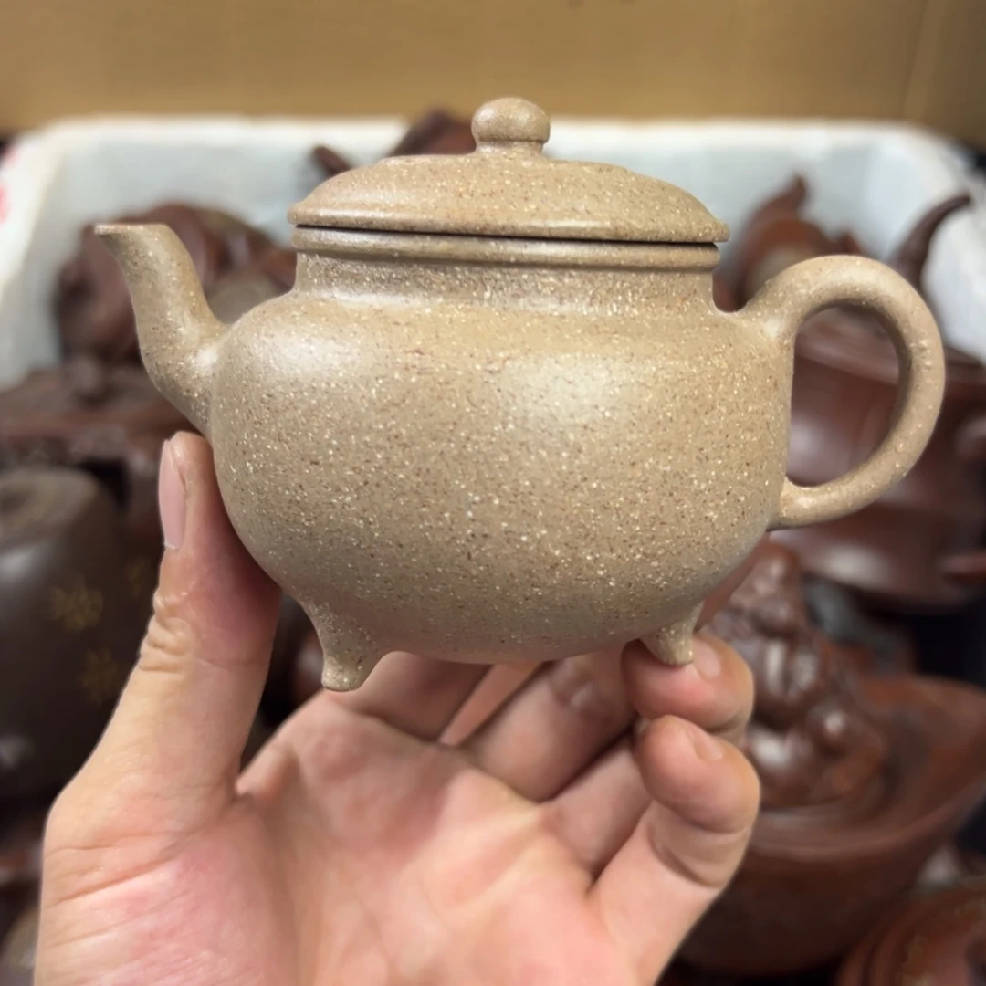 茶壶紫砂宜兴原矿紫砂壶150毫升容量