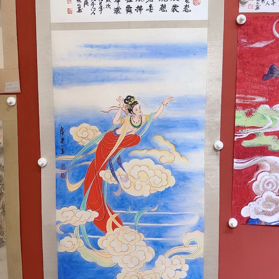 国画侯果山老师作品朵