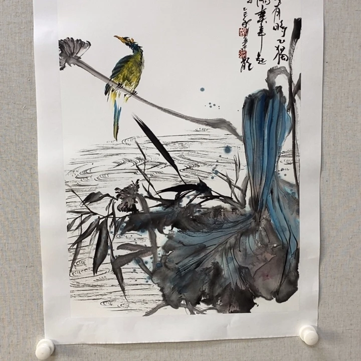 国画亲笔手绘原创