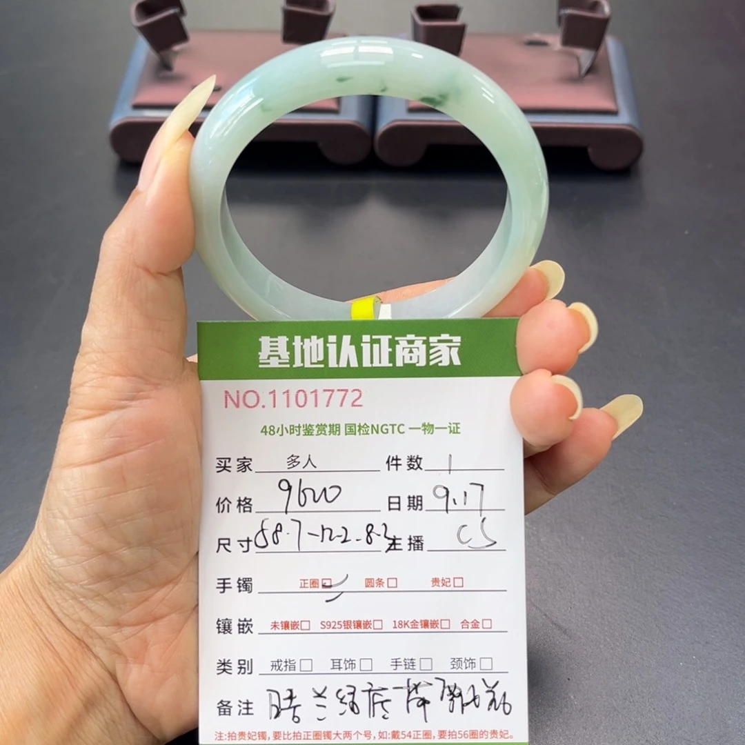 未镶嵌手镯翡翠多人
