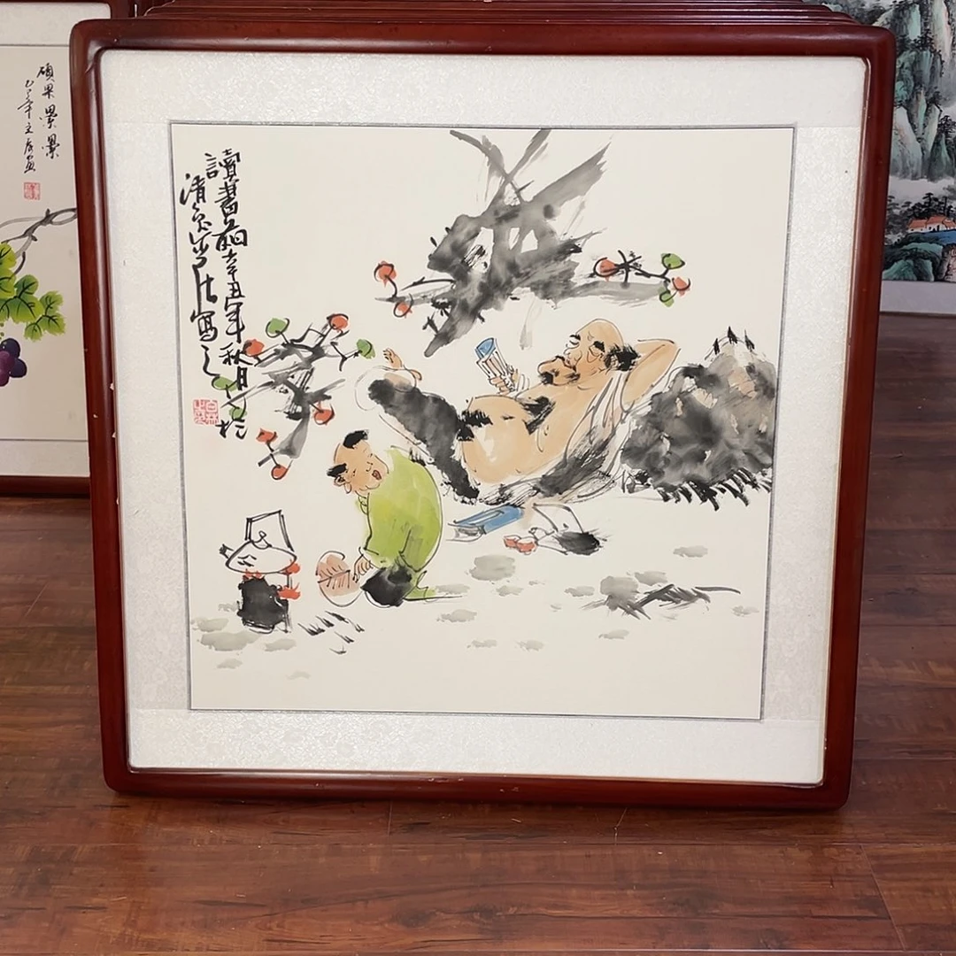 国画带框尺寸63*63厘米