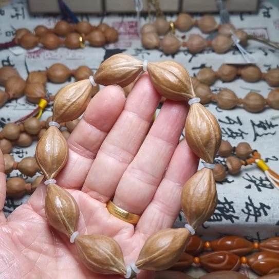 橄榄核手串/手链橄榄核手串 1.8×3.1 三花铁核